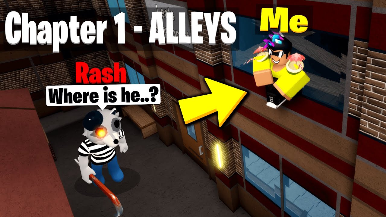 I Used Hacks To Beat Piggy Book 2 Chapter 1 Alleys Roblox Youtube - roblox 2all site hack