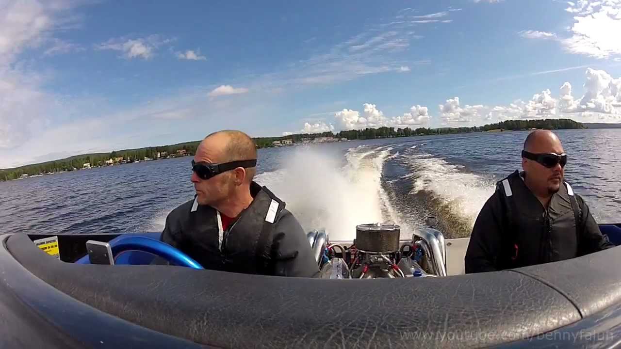 Chris Craft 202 Stinger, 604cui, 805hp. Runn, Falun, Sweden. 20jul 2012