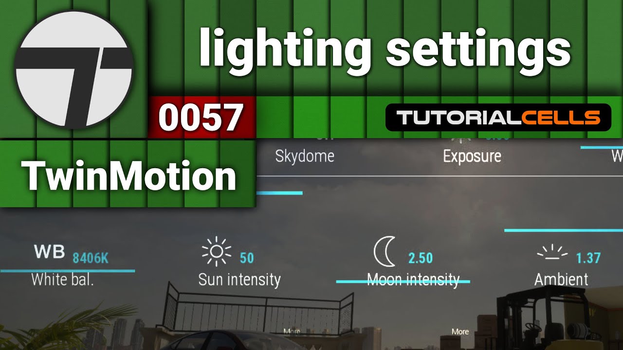0057. lighting setting in twinmotion - YouTube