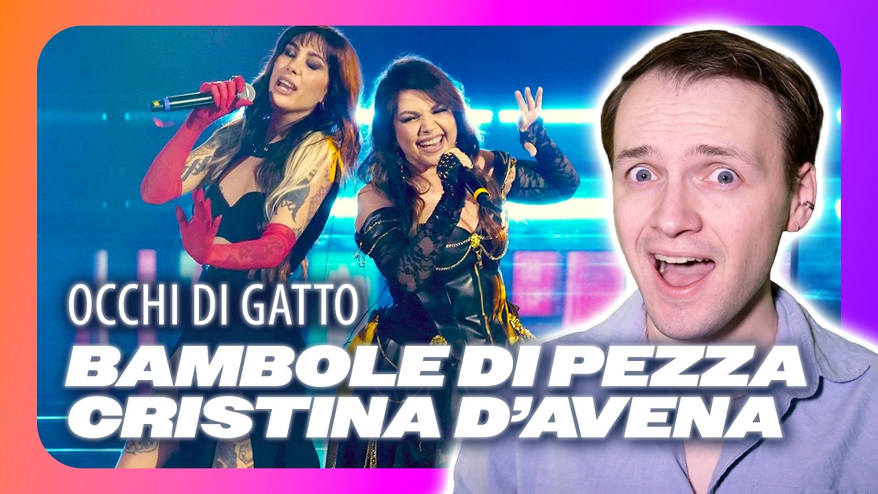 РЕАКЦИЯ на кавер-песню BAMBOLE DI PEZZA и CRISTINA D'AVENA 🇮🇹 