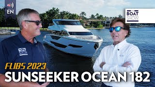 SUNSEEKER at FLIBS 2023 - Interview with CEO Andrea Frabetti - The Boat Show
