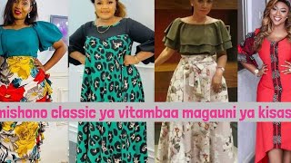 Jinsi ya kushona mitindo mipya ya vitambaa, vitenge mishono mipya ||Most African Ankara, kente style