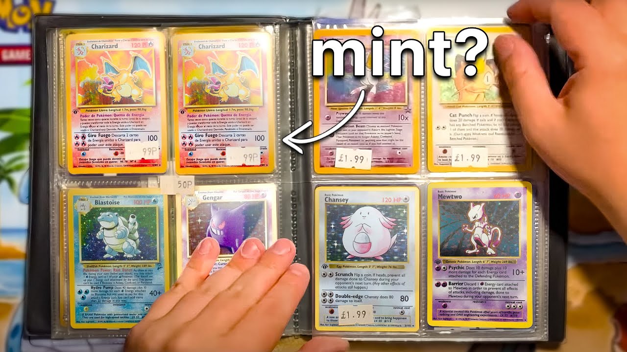 I Opened a Lost Pokemon Binder from 1999 - YouTube