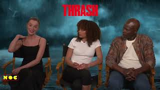 Whitney Peak, Phoebe Dynevor, and Djimon Hounsou Discuss ‘Thrash’
