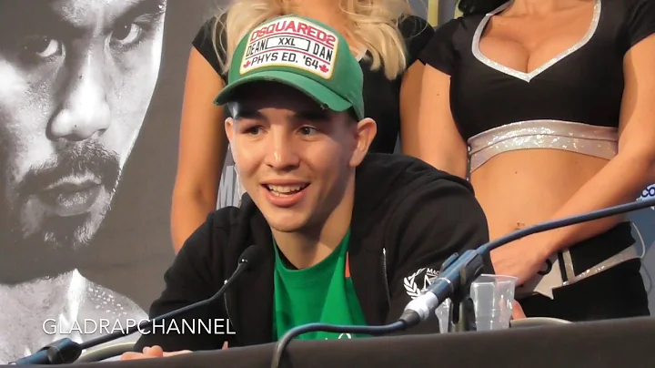 Post Fight with Michael Conlan after 3rd Round TKO...