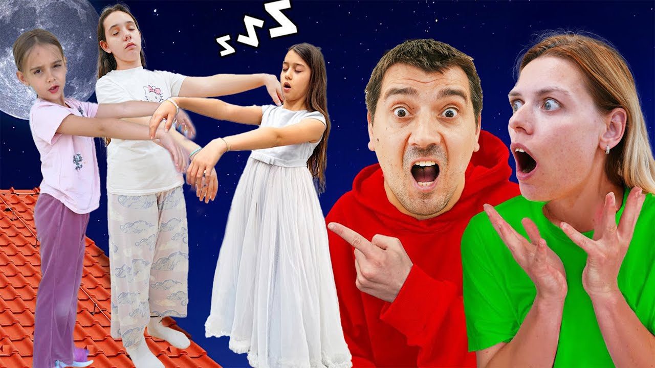 🥴 TEODORA E SOMNAMBULĂ 😱 Merge prin SOMN ❓ FILMUL