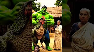 হাল্ক মুরগির মাংস খাওয়ার ঘটনা দেখুন #Hulk#short video#viral #funny