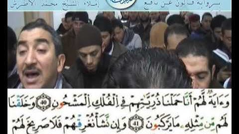 تكرار سورة يس الآيات من 01 إلى 82