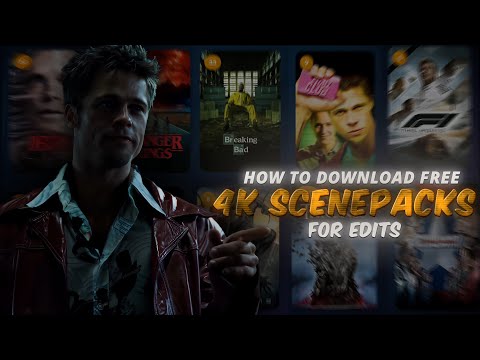 How to download 4k scene packs | aura edits