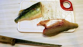 How to fillet and cook redfin perch