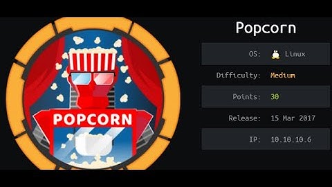 LPTC | Hack The Box Popcorn w/o Metasploit