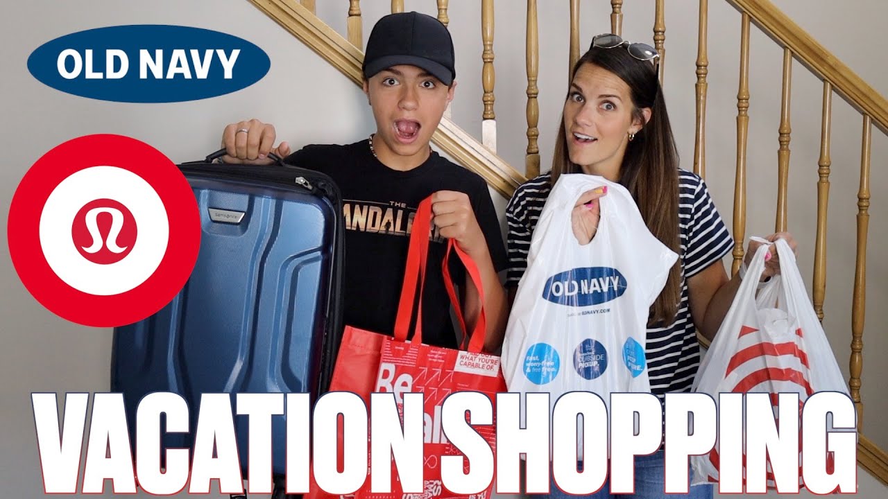 LAST MINUTE EMERGENCY VACATION SHOPPING HAUL OUR FAMILY VACATION Last minute emergency vacation shopping haul our family vacation