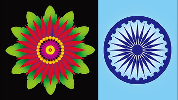 photoshop vector flower design