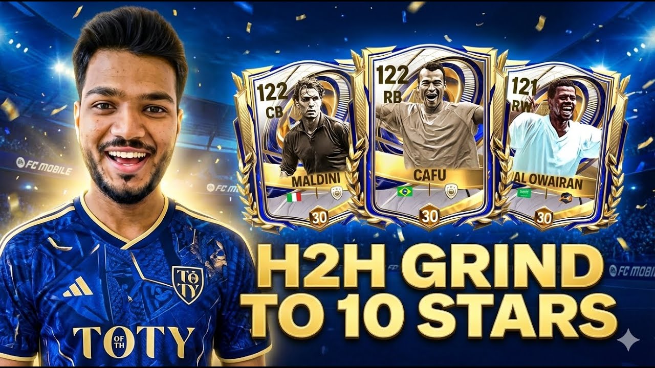 FC MOBILE LIVE | FC MOBILE H2H GRIND TO 10 STARS 🔥