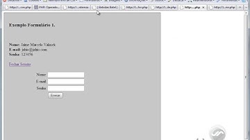 Curso PHP - 48 Manipulando sessões com formulário parte1