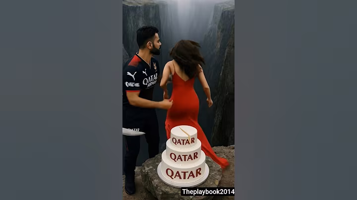 Virat kholi And Anushka Sharma cake cutting on dangerous deadly place 😍 #shorts #viratkohli #ai