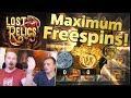 Lost Relics - Good win with maximum freespins!