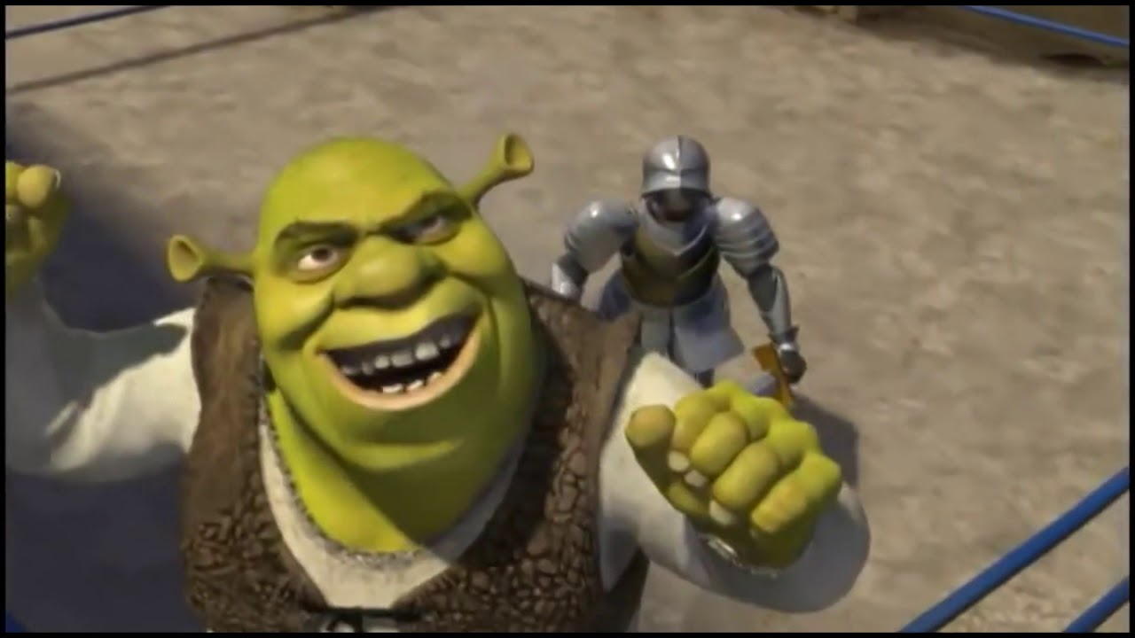 Шрек рыцарь картинки