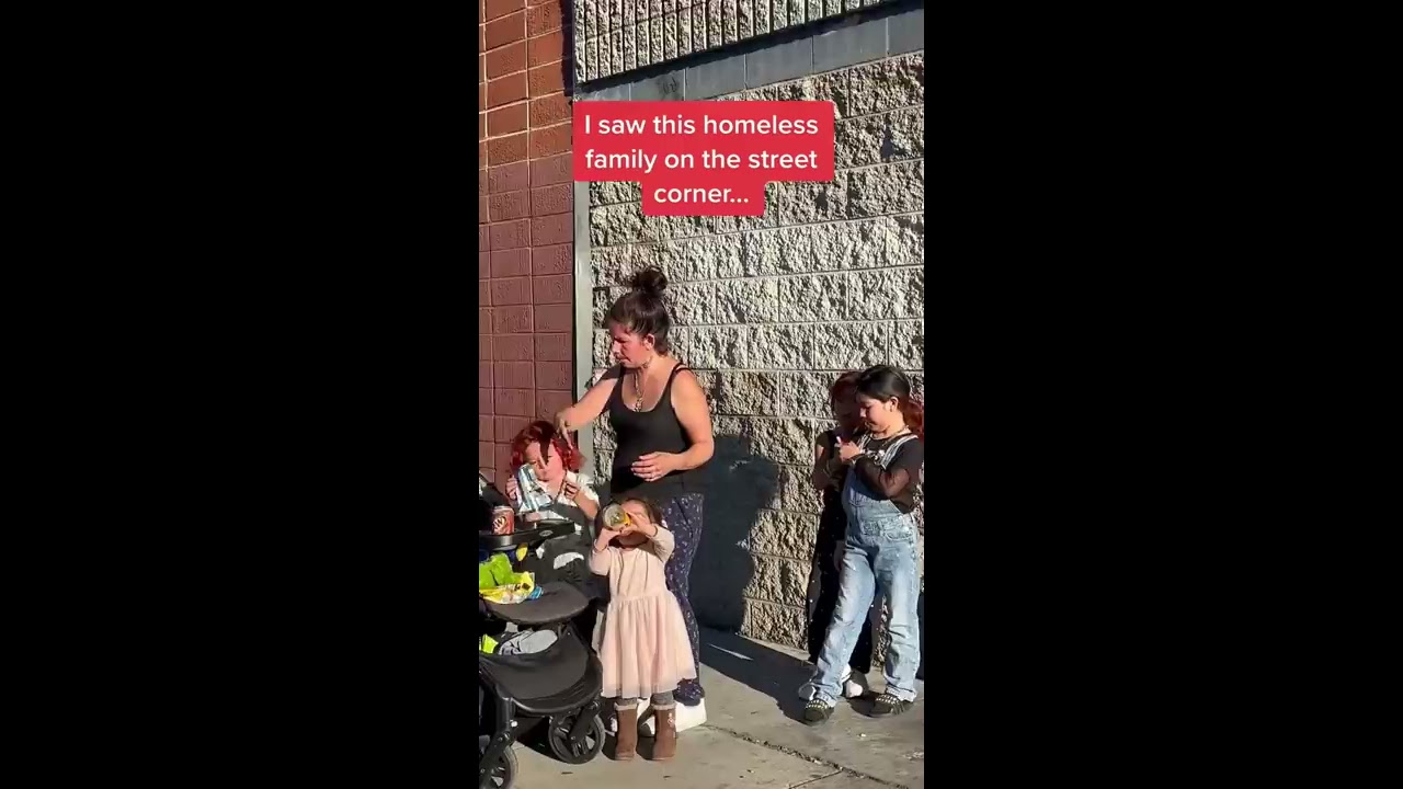 Homeless Family Kids Get Beautiful Surprise Shorts