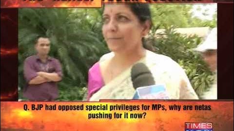Really Tough Question: Nirmala Seetharaman