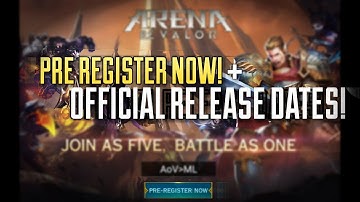 Pre-Registration & Gameplay Trailer - Arena of Valor
