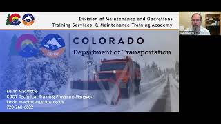 Road Weather Spotlight: Winter Maintenance Training Programs - Kevin MacVittie