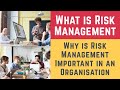 What is Risk Management and Why is it Important in an Organisation (Risk, Risks and Risk Management)
