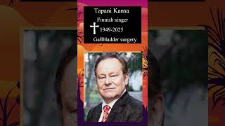 Tapani Kansa Died Today 26/03/2025  #memories  #obituaries #rip