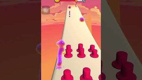 Blob Runner 3D | New update new skin level 126 iOS, android #Shorts #Blobrunner3D