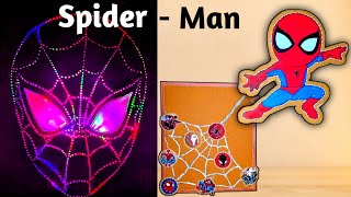 DIY Spider-Man Wall Decor Easy Superhero Room Decor