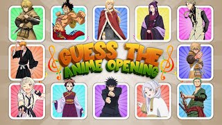 ULTIMATE ANIME OPENING QUIZ | Openings, Locations and More