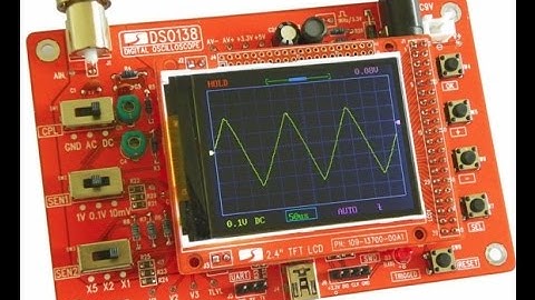 Распаковка и проверка цифрового осциллографа Dso138 с aliexpress