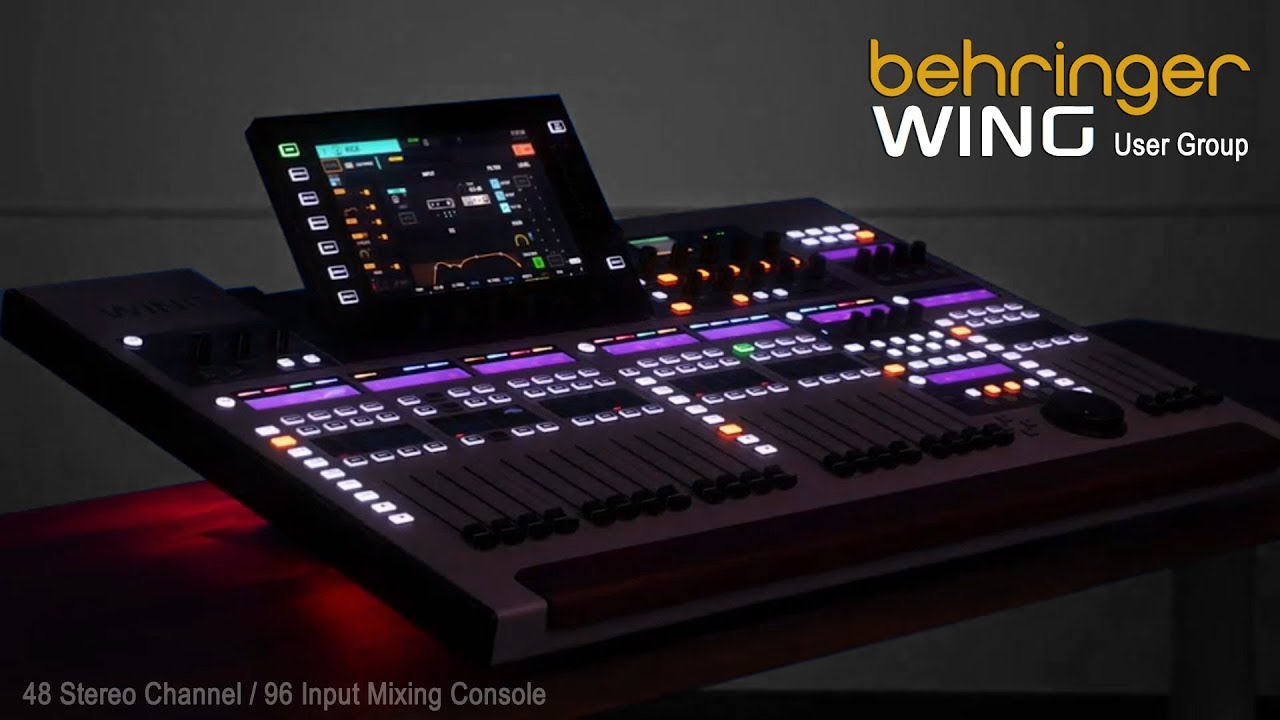 Behringer WING 48-channel Digital Mixer