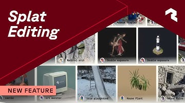 Polycam Gaussian Splat Editing