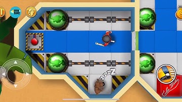 Robbery Bob: CHAPTER 3 - SECRET LABS Level 15 , 100% iOS/Android Walkthrough