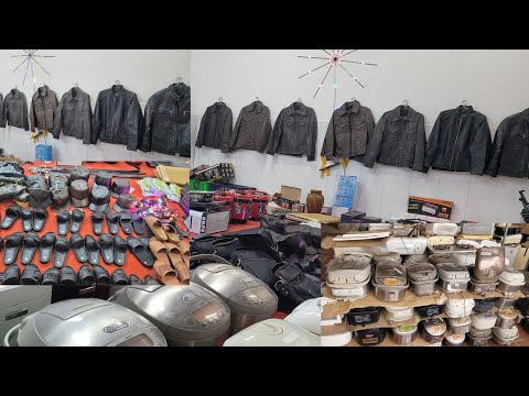 Video Hàng mới về, áo da bò, dép da cá sấu, dép da bò, nồi... - youtube