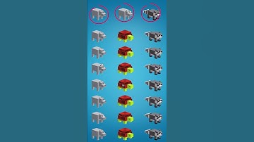 Find the odd one out! Minecraft edition -2#oddoneout #minecraft #김프로 #유백합