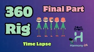 Your First 360 Rig | Part 03 | Time Lapse | Toon Boom Harmony Course in Urdu (اردو) / Hindi (हिंदी)