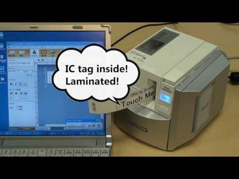 How to make a SmartPoster in a minute with RL-700S.  -- taglet meets NFC printer --
