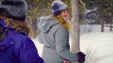 Snowshoeing in Crowsnest Pass, Alberta