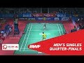 MS | LEE Chong Wei (MAS) [7] vs Kantaphon WANGCHAROEN (THA) | BWF 2018