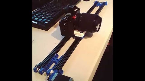 BuildSpark Camera Slider Prototype