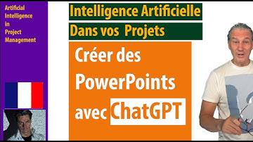 #1 IA en Gestion de Projet ●  Créer Vos PowerPoints avec ChatGPT ● openai #9