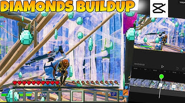 Tutorial : How To Make This *INSANE* Minecraft Diamonds Buildup On CapCut | Edit Like Eon,Rambo,Zhen