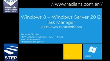 Windows Server 2012 - Windows 8: Task Manager, Deep Dive