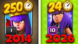 ⚡ОТ ТХ2 до КОРОЛЕВЫ ЛУЧНИЦ за 24 ЧАСА - 2014 VS 2026 ► Clash of Rushers №2