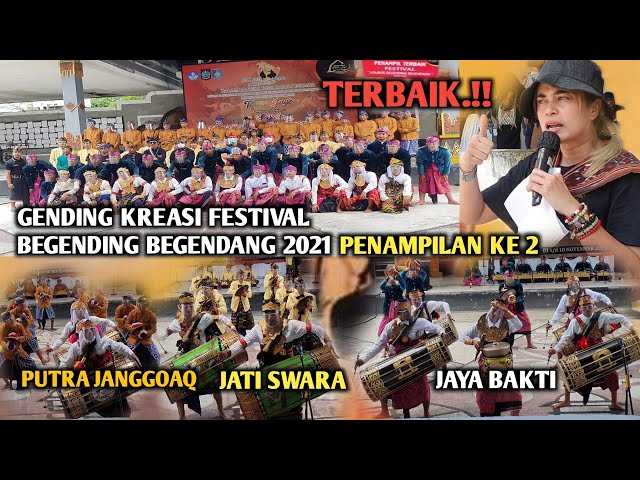 Gending Kreasi Penampilan 3 Peserta Begending Begendang2021 JAYA BAKTI | JATI SWARA | PUTRA JANGGOAQ class=