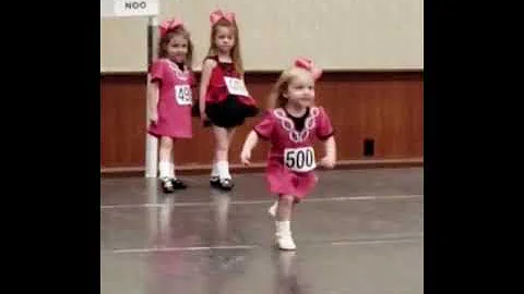 And her Irish Dance journey begins! 13+ Million Views ✨ #shorts