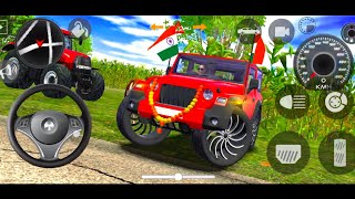 Modified Mahindra Thar😈Games: Indian Thar (Gadi Wala Games) Car Game Android Game - Android Gameplay