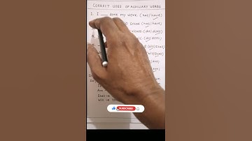 Correct Uses of Auxiliary Verbs in English Grammar /by Dr Anil Kumar #shorts #english #short